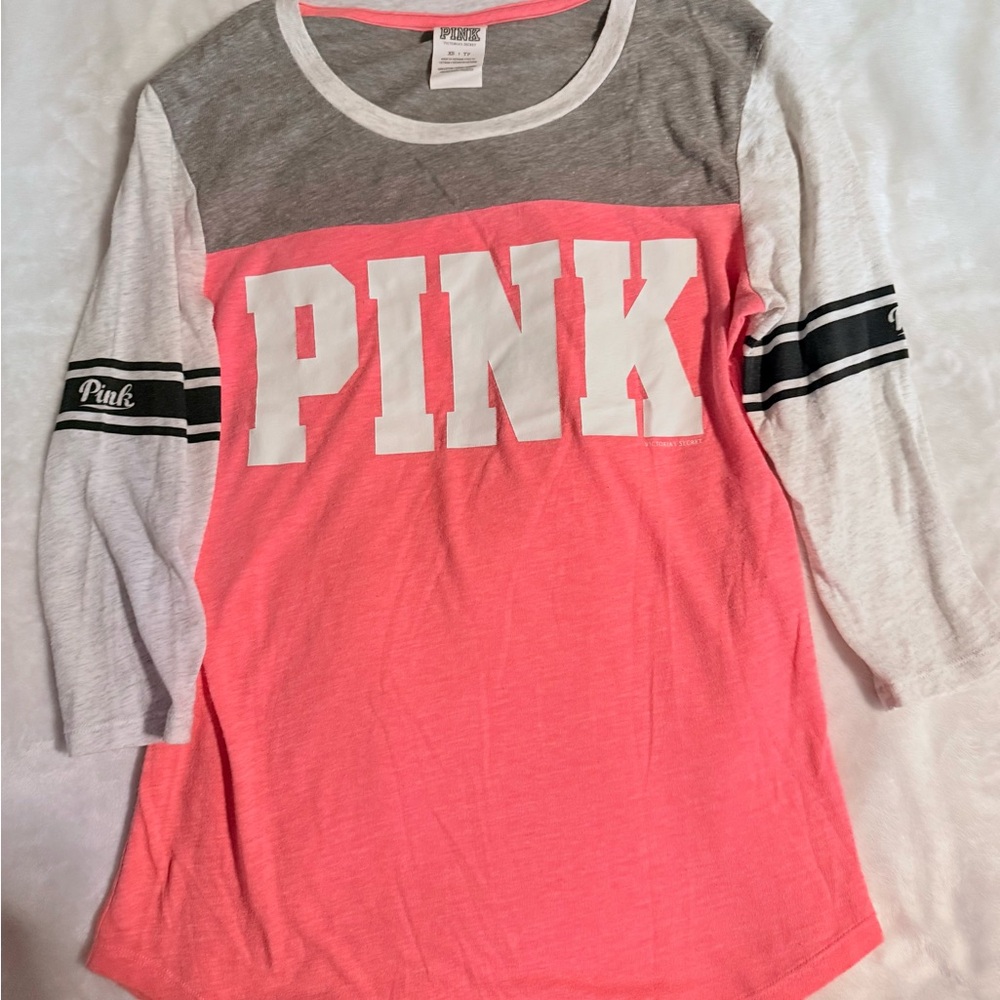 💖VS PINK~Lightweight Half Sleeve Tee